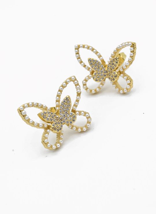 ARETES RODIO MARCA XUPING MICROCIRCONES /YSX