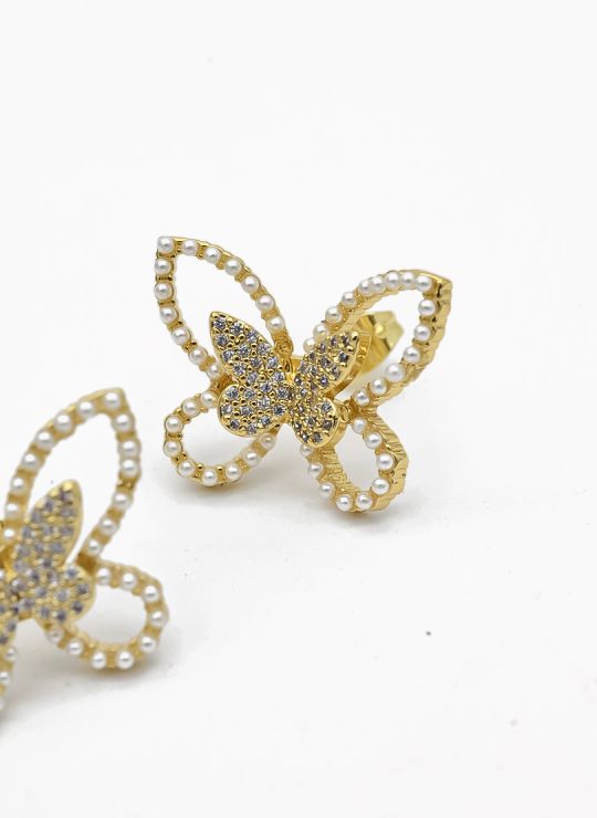 ARETES RODIO MARCA XUPING MICROCIRCONES /YSX