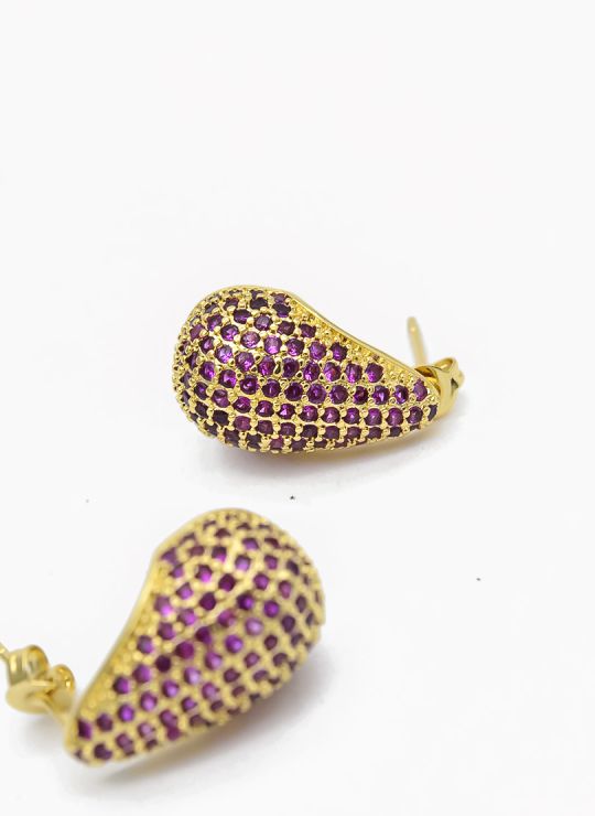 ARETES RODIO MARCA XUPING MICROCIRCONES /YSX