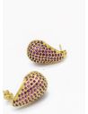 ARETES RODIO MARCA XUPING MICROCIRCONES /YSX