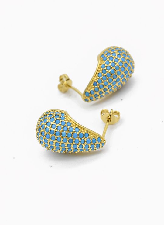 ARETES RODIO MARCA XUPING MICROCIRCONES /YSX