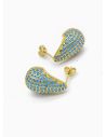 ARETES RODIO MARCA XUPING MICROCIRCONES /YSX