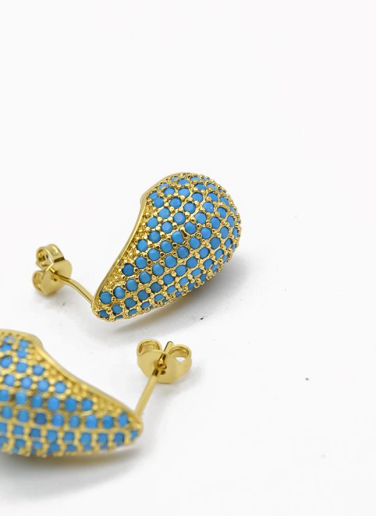 ARETES RODIO MARCA XUPING MICROCIRCONES /YSX