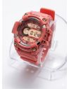 RELOJ PREMIUM DIGITAL SUMERGIBLE 3 MTS CON LUZ, CALENDARIO, CRONOMETRO ESTUCHE PULSO EN GOMA- GARANTIA DE 3 MESES