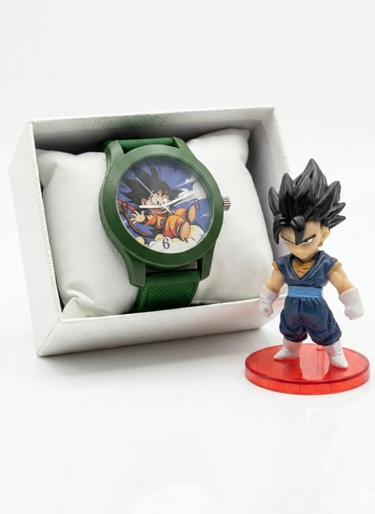 SET DE RELOJ CON PERSONAJE DE COLECCION Y ESTUCHE DE LUJO