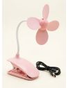 VENTILADOR ACRILICO FLEXIBLE 20CMS FUNCIONA CON CORRIENTE ESPECIAL