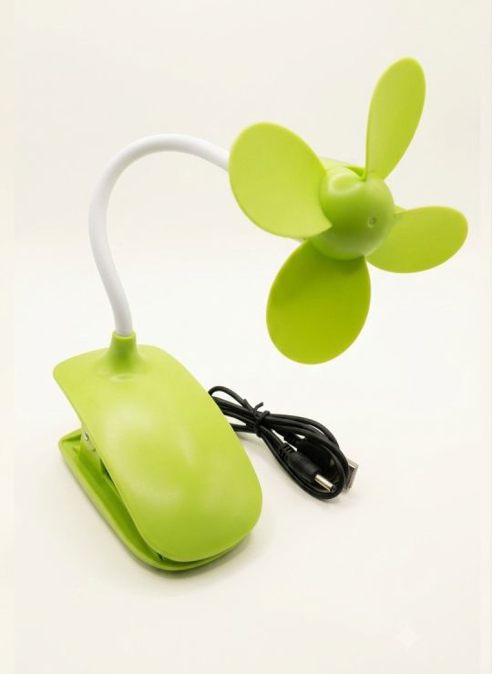 VENTILADOR ACRILICO FLEXIBLE 20CMS FUNCIONA CON CORRIENTE ESPECIAL