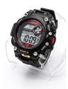RELOJ DIGITAL SUMERGIBLE 3 MTS CON LUZ, CALENDARIO, CRONOMETRO ESTUCHE PULSO EN GOMA- GARANTIA DE 3 MESES