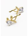 ARETES RODIO MARCA XUPING MICROCIRCONES /YSX