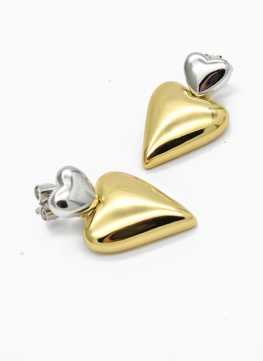 ARETES RODIO MARCA XUPING MICROCIRCONES /YSX