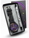 COMBO RELOJ CUERO CON BOLIGRAFO Y ESTUCHE ESPECIAL PRESENTACION VIP