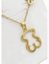 SET DE COLLAR, DIJE Y ARETES EN ACERO INOXIDABLE 316L