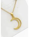 SET DE COLLAR, DIJE Y ARETES EN ACERO INOXIDABLE 316L