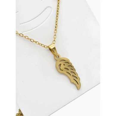 SET DE COLLAR, DIJE Y ARETES EN ACERO INOXIDABLE 316L