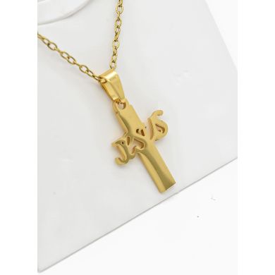 SET DE COLLAR, DIJE Y ARETES EN ACERO INOXIDABLE 316L