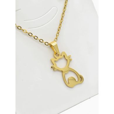 SET DE COLLAR, DIJE Y ARETES EN ACERO INOXIDABLE 316L