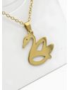 SET DE COLLAR, DIJE Y ARETES EN ACERO INOXIDABLE 316L
