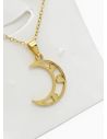 SET DE COLLAR, DIJE Y ARETES EN ACERO INOXIDABLE 316L