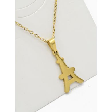 SET DE COLLAR, DIJE Y ARETES EN ACERO INOXIDABLE 316L