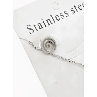 SET DE COLLAR, DIJE Y ARETES EN ACERO INOXIDABLE 316L