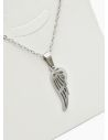 SET DE COLLAR, DIJE Y ARETES EN ACERO INOXIDABLE 316L