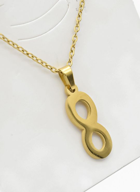 SET DE COLLAR, DIJE Y ARETES EN ACERO INOXIDABLE 316L