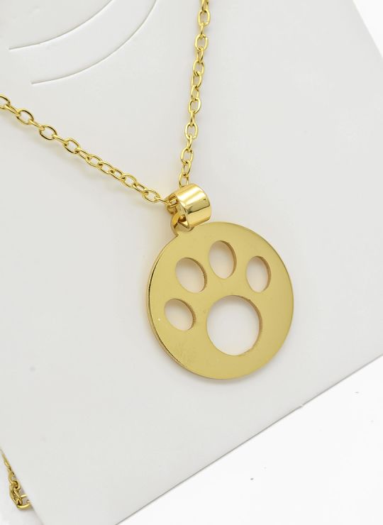 SET DE COLLAR, DIJE Y ARETES EN ACERO INOXIDABLE 316L