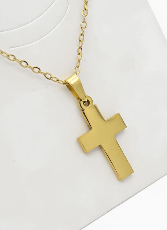 SET DE COLLAR, DIJE Y ARETES EN ACERO INOXIDABLE 316L