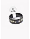 ANILLO TALLA 10 ACERO INOXIDABLE 316L GARANTIZADO DISEÑO 