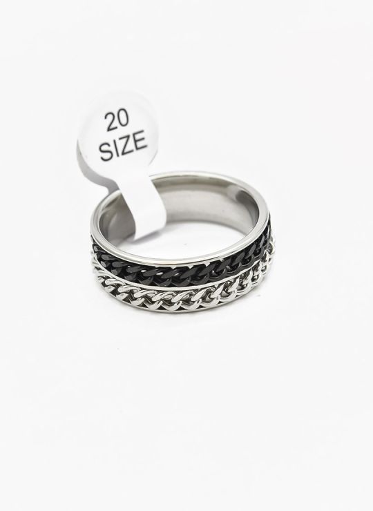 ANILLO TALLA 10 ACERO INOXIDABLE 316L GARANTIZADO DISEÑO 