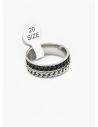 ANILLO TALLA 10 ACERO INOXIDABLE 316L GARANTIZADO DISEÑO 