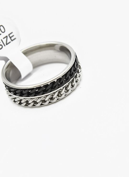 ANILLO TALLA 10 ACERO INOXIDABLE 316L GARANTIZADO DISEÑO 
