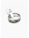 ANILLO TALLA 10 ACERO INOXIDABLE 316L GARANTIZADO DISEÑO 