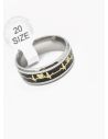 ANILLO TALLA 10 ACERO INOXIDABLE 316L GARANTIZADO DISEÑO 
