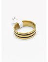 ANILLO TALLA 10 ACERO INOXIDABLE 316L GARANTIZADO DISEÑO 