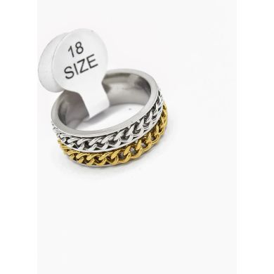 ANILLO TALLA 8 ACERO INOXIDABLE 316L GARANTIZADO DISEÑO 