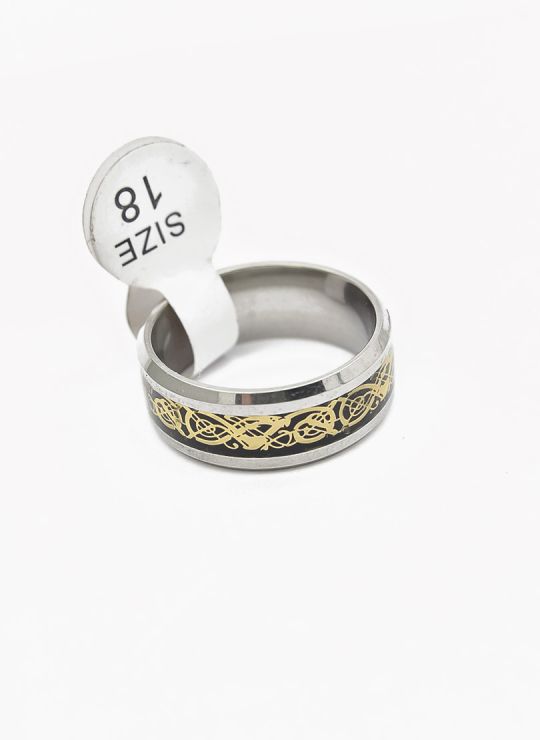 ANILLO TALLA 8 ACERO INOXIDABLE 316L GARANTIZADO DISEÑO 