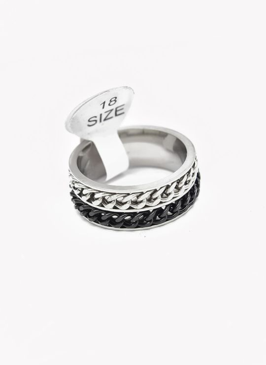 ANILLO TALLA 8 ACERO INOXIDABLE 316L GARANTIZADO DISEÑO