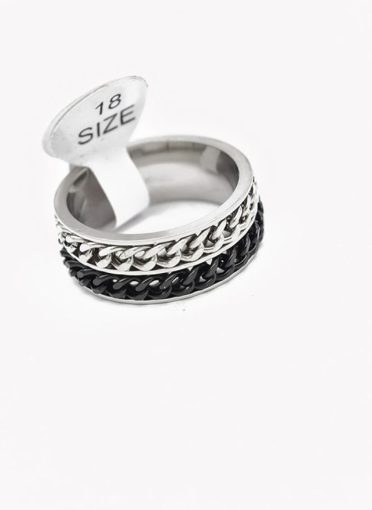 ANILLO TALLA 8 ACERO INOXIDABLE 316L GARANTIZADO DISEÑO