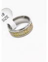 ANILLO TALLA 8 ACERO INOXIDABLE 316L GARANTIZADO DISEÑO