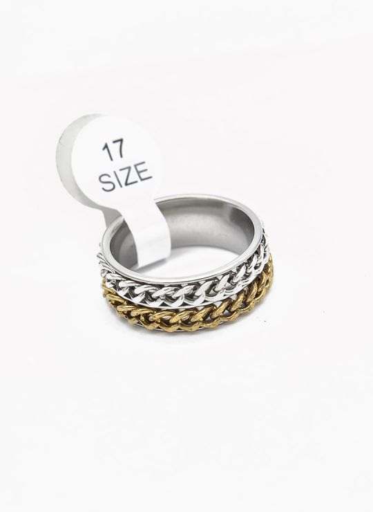 ANILLO TALLA 8 ACERO INOXIDABLE 316L GARANTIZADO DISEÑO