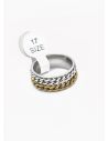 ANILLO TALLA 8 ACERO INOXIDABLE 316L GARANTIZADO DISEÑO