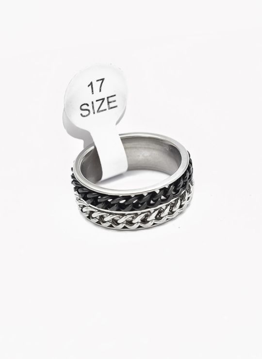 ANILLO TALLA 7 ACERO INOXIDABLE 316L GARANTIZADO DISEÑO