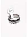 ANILLO TALLA 7 ACERO INOXIDABLE 316L GARANTIZADO DISEÑO