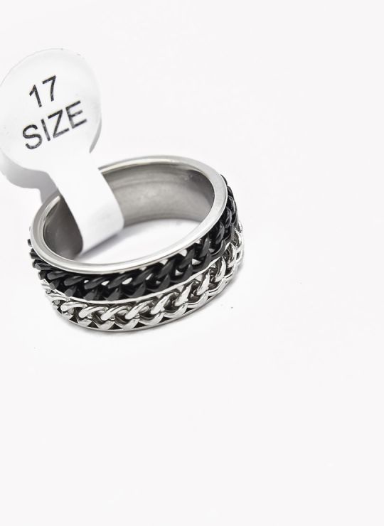 ANILLO TALLA 7 ACERO INOXIDABLE 316L GARANTIZADO DISEÑO