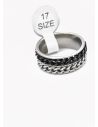 ANILLO TALLA 7 ACERO INOXIDABLE 316L GARANTIZADO DISEÑO
