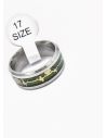 ANILLO TALLA 7 ACERO INOXIDABLE 316L GARANTIZADO DISEÑO