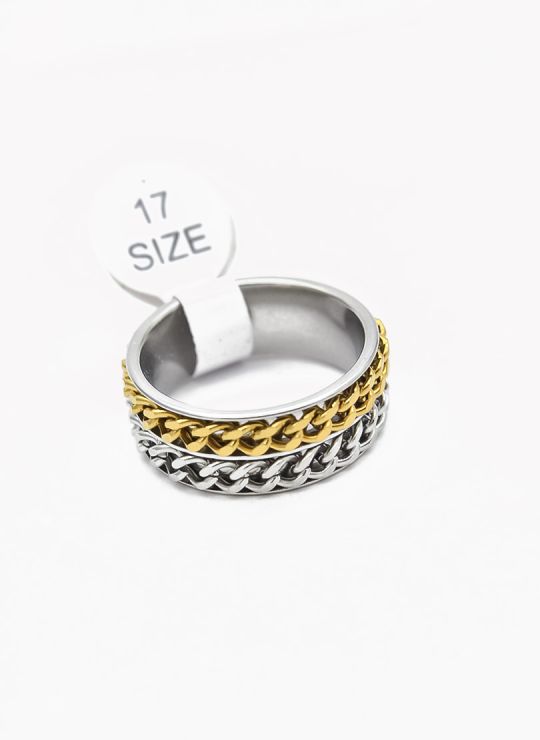 ANILLO TALLA 7 ACERO INOXIDABLE 316L GARANTIZADO DISEÑO