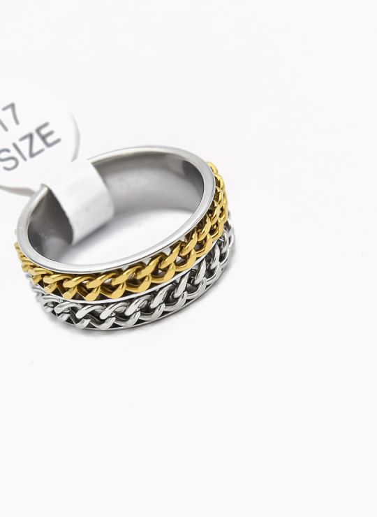 ANILLO TALLA 7 ACERO INOXIDABLE 316L GARANTIZADO DISEÑO