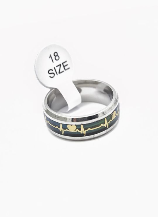 ANILLO TALLA 8 ACERO INOXIDABLE 316L GARANTIZADO DISEÑO